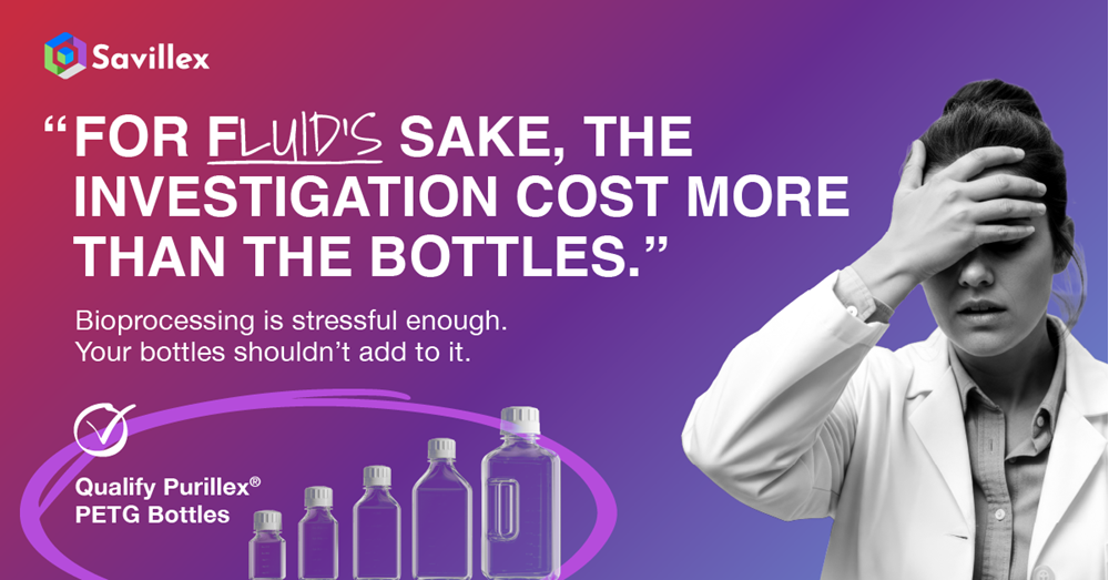 For fluid's sake, the investigation cost more than the bottles. Qualify Purillex PETG bottles.
